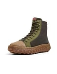 Camper Homme Ground Bottines à la Cheville, Vert 016, 41 EU