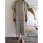 Surf Poncho - Changewear (Olive green/ocean blue)