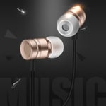 In Ear Music Headphones Type C Plugs Grey