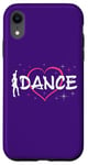 Coque pour iPhone XR Cute Dance Heart Women Girl Ballroom Lyrical Hip Hop Dancing