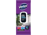 Wipes Wet Glass/Mirrors Vortex48pce