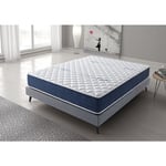 Matelas 140x190 réversible Real Confort Simpur relax - Épaisseur +/- 25 cm - Haute densité - Mousse h.r