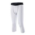 Leggings De Sport À Séchage Rapide Pour Hommes,Collants De Course,Leggings D'entraînement,Pantalons Courts De Fitness,Vêtements De Sport Pour Hommes,Crossfit,Basket-Ball