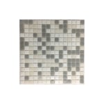 Ston - Carrelage Mosaïque - Mix de Blanc, Beige & Gris - 32,7 x 32,7 cm