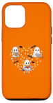 Coque pour iPhone 13 Lire plus de livres Cute Boo Heart Halloween Teacher