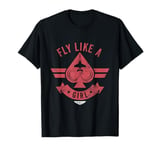 Top Gun Maverick Fly Like A Girl Spade Symbol T-Shirt