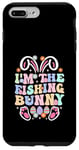 Coque pour iPhone 7 Plus/8 Plus Thème de Pâques I'm the Fishing Bunny