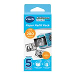 VTech KidiZoom PrintCam Thermal Printing Paper for Print Camera | Includes 4 Paper (240 prints) and 2 Sticker Rolls (40 prints), White, 5.7 x 2.8 x 2.8 cm