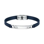 Bracelet MORELLATO Homme Moody Ceinture Bleu / Acier SQH46