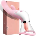 Vibrerande tunga Vibrator Sexleksaker för kvinnor Clit Tight vagina Oral slickfläck GDK593