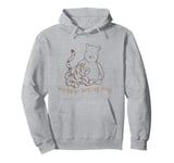 Disney Winnie the Pooh & Tigger A Snuggly Sort Of Day Pullover Hoodie