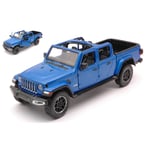 JEEP GLADIATOR OVERLAND 2020 OPEN TOP BLUE 1:24 MotorMax Auto Stradali