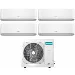 Quadri split inverter climatiseur série energy pro plus / hi-energy 12+12+12 avec 4amw105u4raa r-32 wi-fi intégré 12000+12000+12000 - Hisense