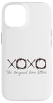 Coque pour iPhone 14 Xoxo The Original Love Letters Barbelé