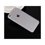 Sticker Autocollant Iphone 7 Effet Cuir Intégral Apple Avant/Arrière - Gris