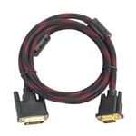 Monitor HDTV 1080P DVI-I 24+5 Bi-Directional Male to Male DVI to VGA Cable