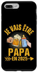 Coque pour iPhone 7 Plus/8 Plus Futur Papa 2025 Annonce Naissance Cadeau Fête Des Pères