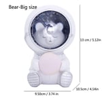 HG Cute Pet Spaceman Night Light Home Decoration Kids Gift Bedroom Ornaments