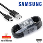 Fast Charger Samsung Galaxy S8 S9 S10+ S20 Plus Type C USB-C Data Charging Cable