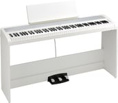 KORG Piano numérique B2 SP blanc avec support et 3 pédales