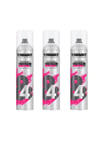 Toni and Guy Brushable Hold Volume 4 Hairspray Travel Size 100ml - 3 PACK