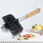 Double Sided Frying Pan Non-Stick Sandwich Baking Pan Steak Bread Toast Maker