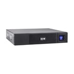 Eaton Onduleur 5SC 1000 IEC Rack 2U - Line-interactive UPS - 5SC1000IR - Puissance 1000VA (8 prises IEC 10A) - Régulation de Tension (AVR) - UPS avec Afficheur et Interface USB (cable USB inclus) -Noir