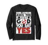 Ghostbusters Movie Quote Word Stack Long Sleeve T-Shirt