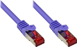 Good Connections Good Connections Rns - Patch- Cable - Rj- 45 (M) To Rj- 45 (M) - 15 Cm - Sftp, Pimf - Cat 6 - Shaped, Without Haken - Violet (8060- 002V)