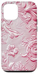 Coque pour iPhone 12/12 Pro Rose Western Boho Rodéo Cowgirl Cheval Bull Riding Floral