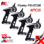 4PCS Flysky GT2B Remote Control Transmitter &Receiver For RC Car 2.4G 3CH Radio