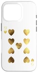 Coque pour iPhone 16 Pro 9 Nine of Hearts Poker Card Jeu de cartes Blackjack