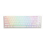 DUCKY One 3 Classic Pure White SF Gaming Tastatur, RGB LED - MX-Clear (US)