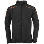 Uhlsport Stream 22 All Weather Jacket Children's Jacket - Black/Fluo Orange, 116