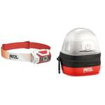 PETZL Actik Core, Rechargeable Front Lamp, Red, U, Unisex-Adult & Noctilight