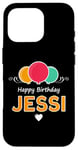 iPhone 16 Pro Happy Birthday saying Jessi Case