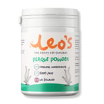 Leo's Plaque Off Powder for Dogs & Cats | 200g | Pet Teeth Cleaning Care & Breath Freshener Dental Products | 100% Natural | No More Dog Toothbrush or Dog Toothpaste | Plaque Remover for Dogs & Cats