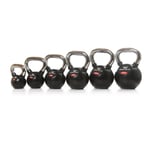 NF Kettlebells Gummi/Chromehandtag - 24kg