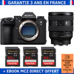 Sony A9 III + FE 20-70mm f/4 G + 3 SanDisk 512GB Extreme PRO UHS-II SDXC 300 MB/s + Ebook '20 Techniques pour Réussir vos Photos' - Appareil Photo Professionnel