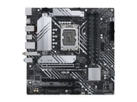 Asus Prime B660m-A Wifi D4 - Moderkort - Micro Atx - Lga1700-Uttag - B660 Chipuppsättning - Usb-C Gen1, Usb 3.2 Gen 1, Usb 3.2 Gen 2 - Gigabit Lan, Wi-Fi 6, Bluetooth - Inbyggda Grafiken (Cpu Krävs) - Hd-Ljud (8 Kanaler)