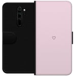 Tegnebogsetui til Xiaomi Redmi Note 8 Pro  med Hjerte motiv