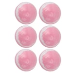 6pcs Bubble Bath Ball Vanilla Scents Skin Moisturizing Aromatherapy Salt Sho LSO