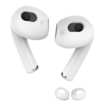 Ahastyle Apple AirPods 3 Ear Pads i silikon, vit