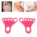 Toe Stretch Belt Pink Correction Claw Toe Stretch Straightener For Muscle Fo GFL