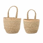 Bloomingville - Amia Basket for wall, Nature, Seagrass (82064378)