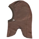 Småfolk Balaklava I Ullfleece Brun | Brun | 9-12 months