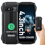 Blackview N6000 Rugged Smartphone 4.3" 16+256GB Android 13 48MP 3880mAh Dual SIM