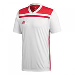 Adidas Men Regista 18 Jersey - White/Power Red, 2X-Large