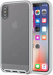 Genuine Tech21 EVO ELITE Drop Protection Case for iPhone X & XS in Silver