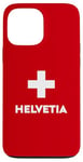 iPhone 13 Pro Max Switzerland Flag Helvetia Suisse Swiss Schweiz White Red Case